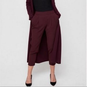Babaton Maroon Cohen Pants